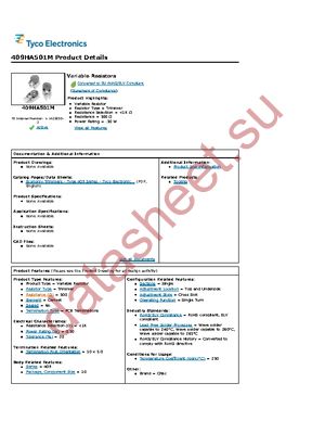 409HA501M datasheet  